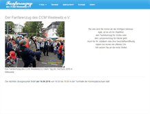 Tablet Screenshot of fz-westewitz.de